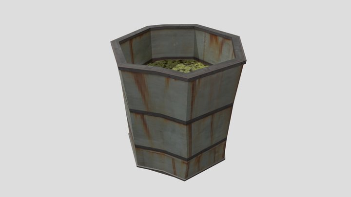 PSX Barrel 3D Model