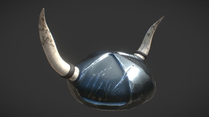 Viking Helm 3D Model
