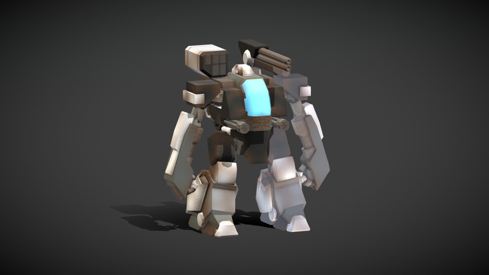 Syafiq_Robot_Model - 3D model by Ryutyra [496870a] - Sketchfab