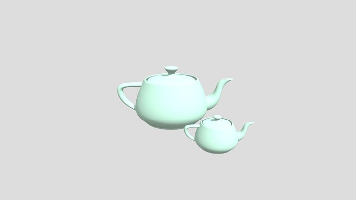 Teapot 3D Model