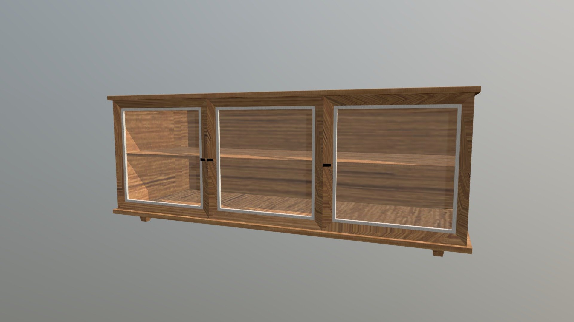 Wooden Cabinet (Lemari Kaca)