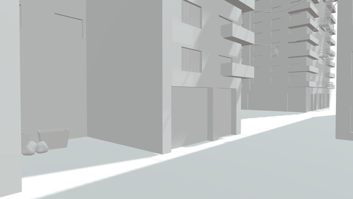 Blocking 3D Model