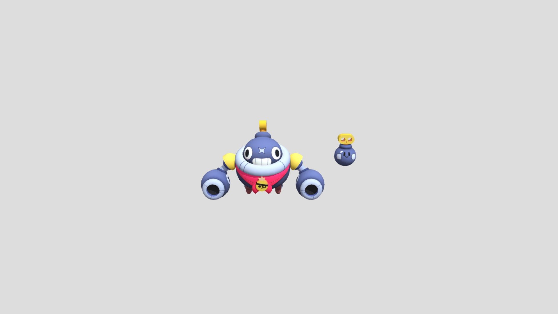 Brawl stars tick - 3D model by idacarmo853 [496aa8e] - Sketchfab