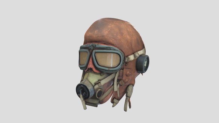 Pilot Helmet WW2 – Modèle 3D gratuit STL