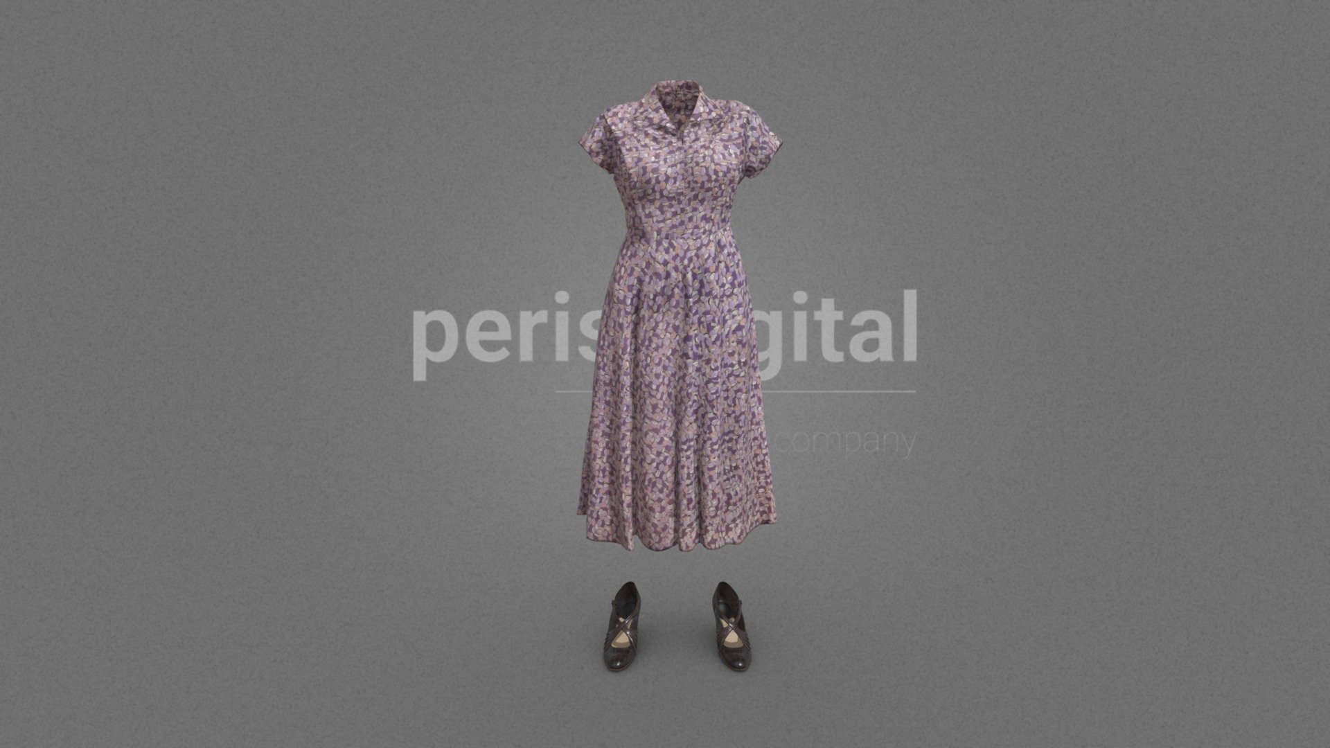 40s Fashion Series - Woman 25 - Buy Royalty Free 3D model by Peris ...