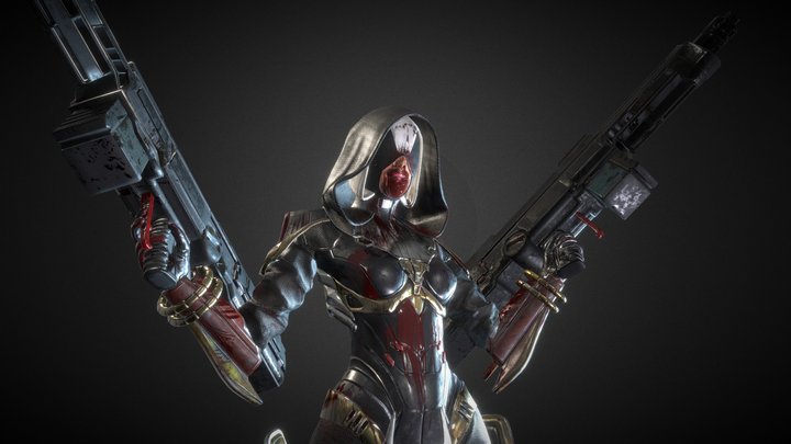 Warrior Nun 3D Model
