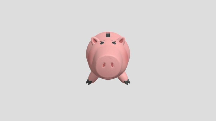 Kingdom Hearts III - Hamm 3D Model