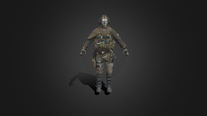 Ghost Desert – Modello 3D gratuito STL