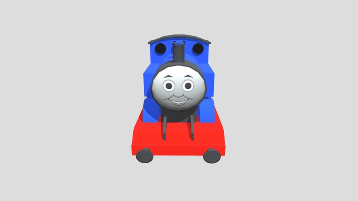 Thomas the Tank Engine 3D Model