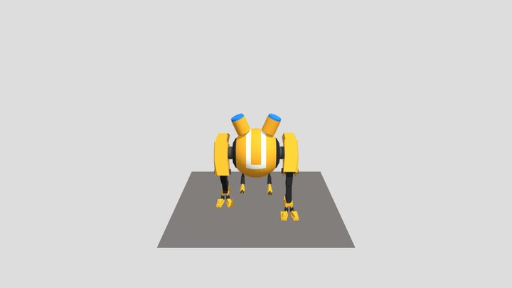 advanced_animation_selfmade_character_float_jump 3D Model