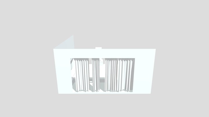 Cuarto Isometrico 3D Model