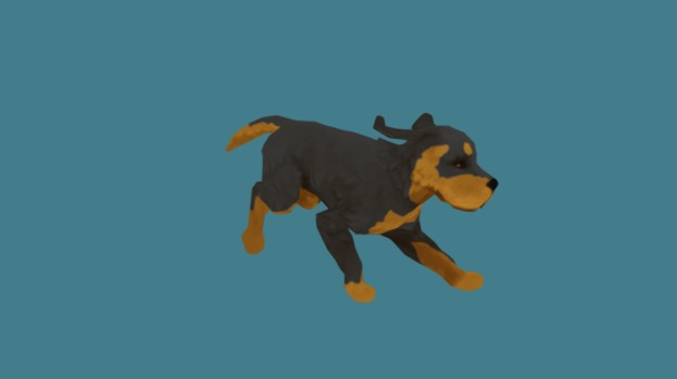 Dog Run Cycle - 3D model by shannonWyatt (@shannonWyatt) [496fcd6]
