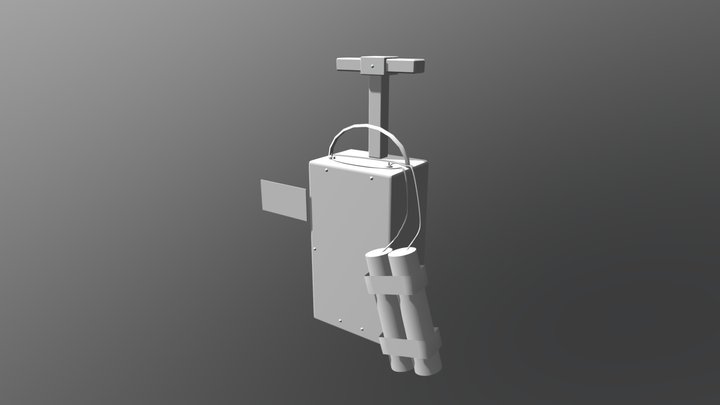 Western Dynamite 3D Model