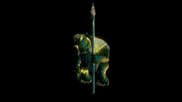 Orlando Valles TP4 Tortue 3D Model