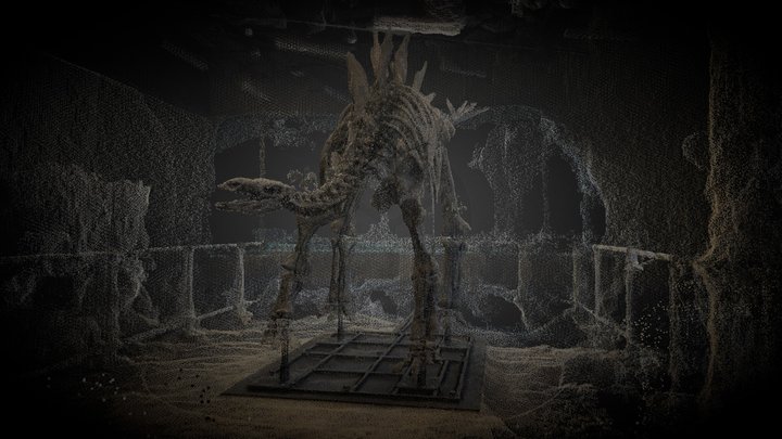 Apex Stegosaurus (Point Cloud) 3D Model