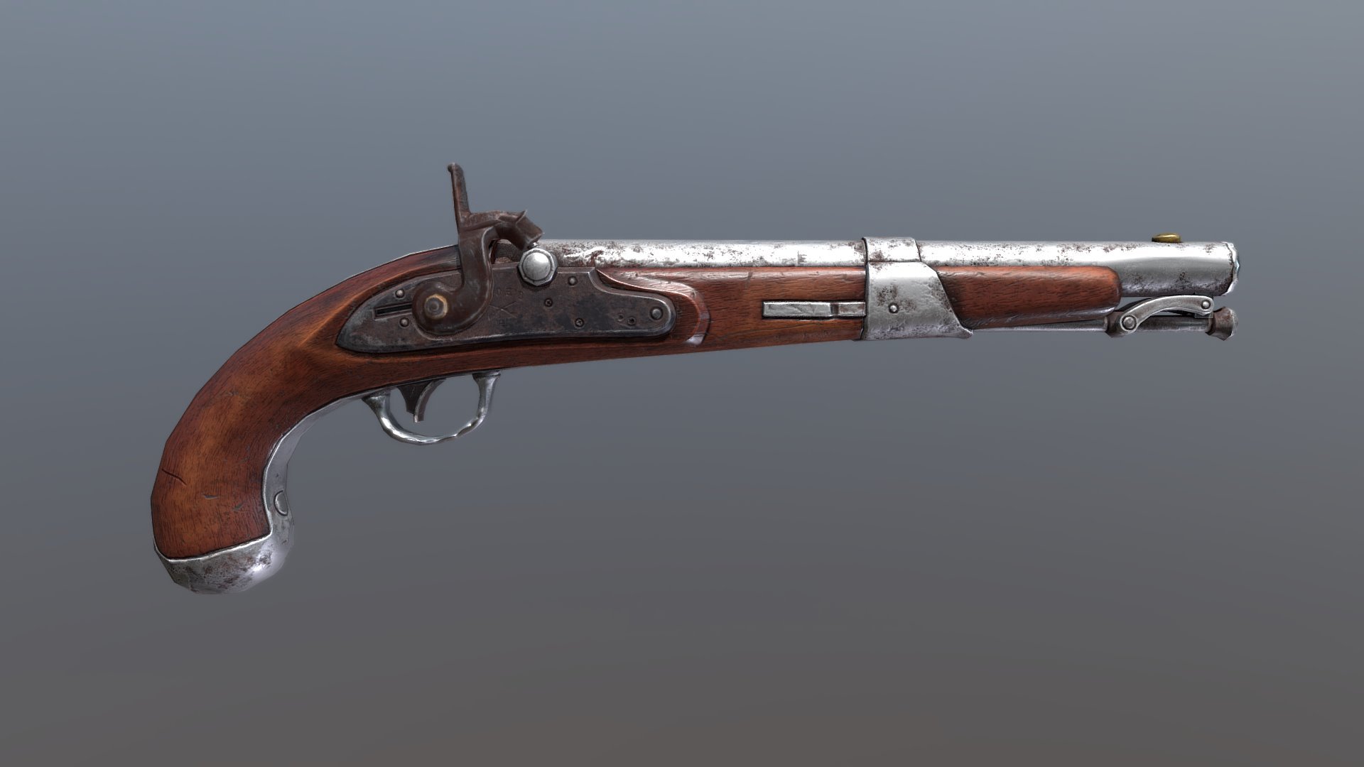 US 1819 SS Smoothbore Pistol