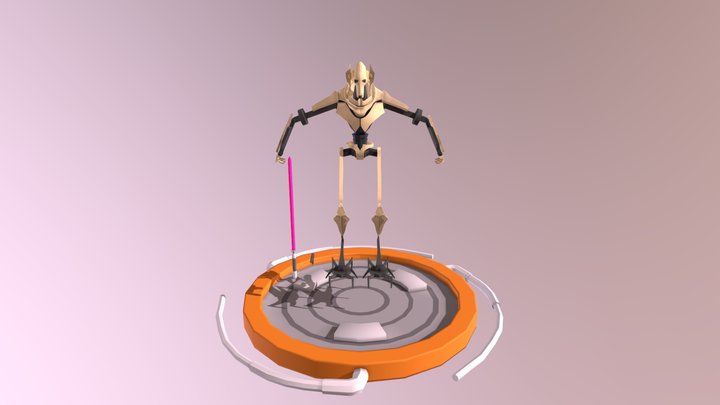 General Grievous 3D Model
