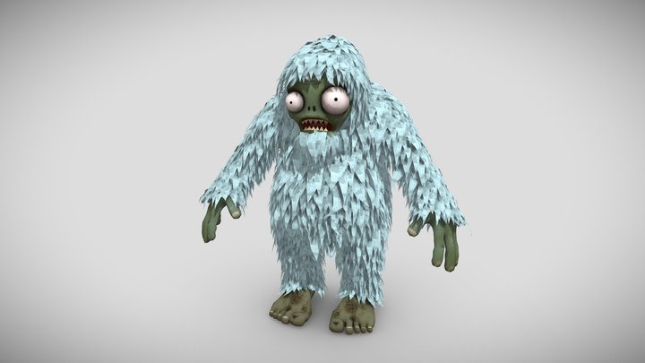 Zombie Yeti - PVZ Garden Warfare – Modelo 3D gratuito STL