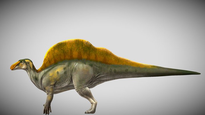 JP:OG Ouranosaurus – Modelo 3D gratuito STL