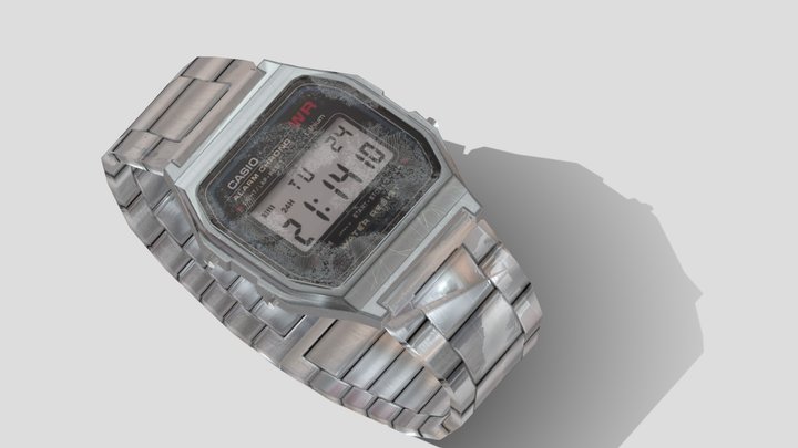 casio watch 3D Model