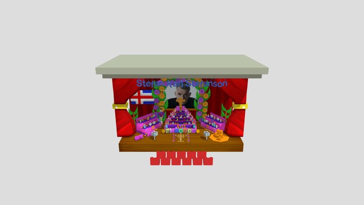 Altar de muertos -Equipo 5- 3D Model