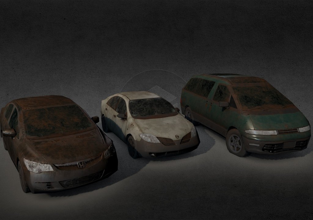 Post-Apoc Civilian Cars