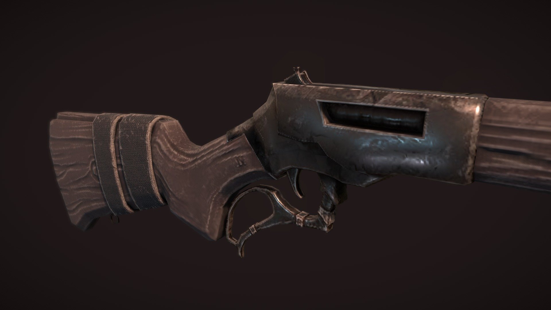 Lever Action Rifle