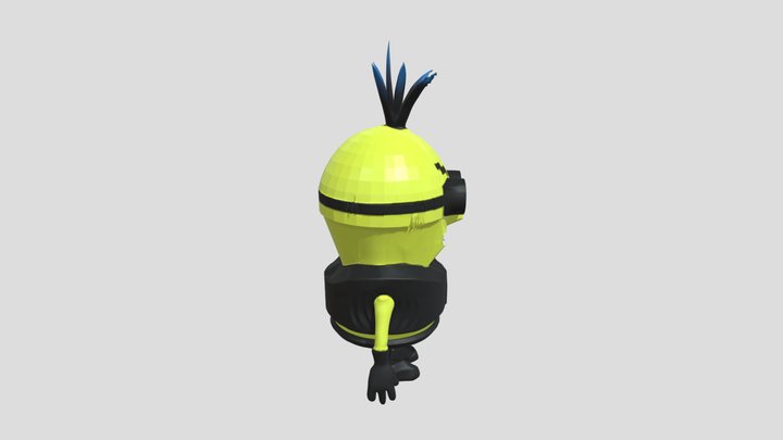 Minion+3d+model 3D Model