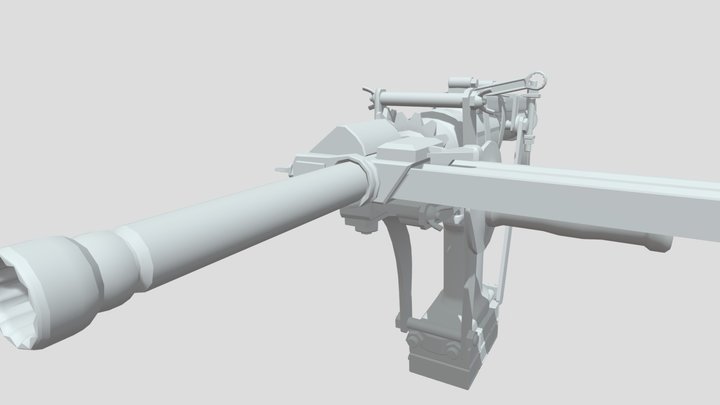 Bascher Jury Rigged SMG 3D Model