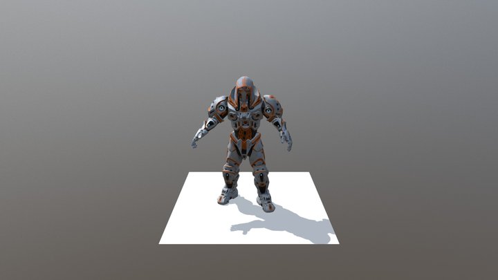 MVP Character J 3D Model