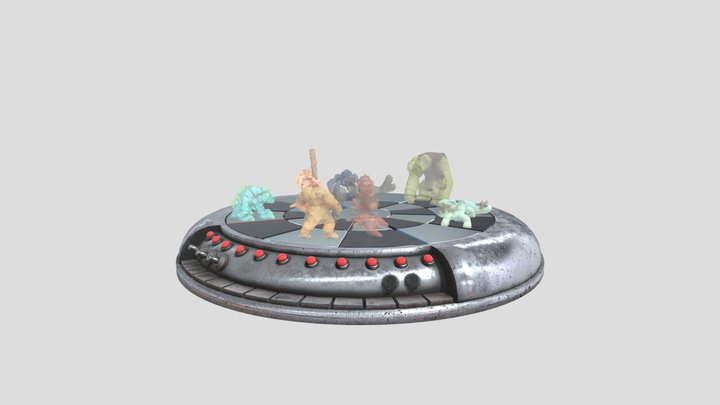 Star Wars Dejarik 3D Model