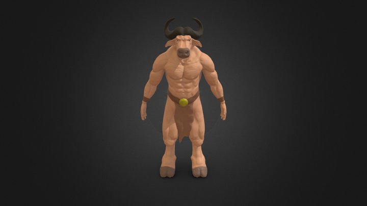 Minotaur 3D Model