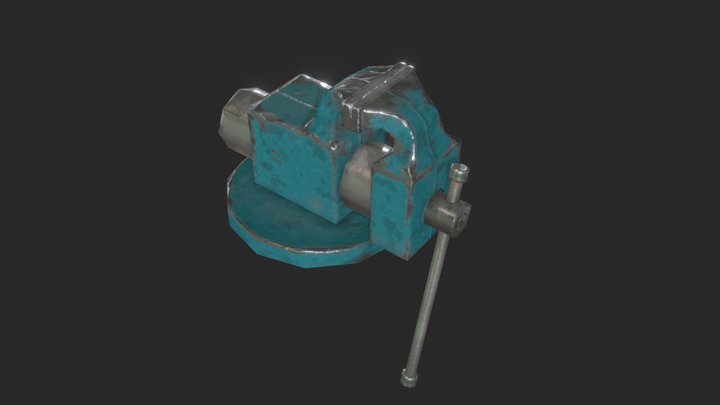 Old vise 3D Model