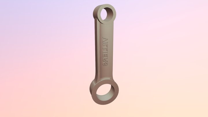 Connecting Rod Assembly Model 3D Model