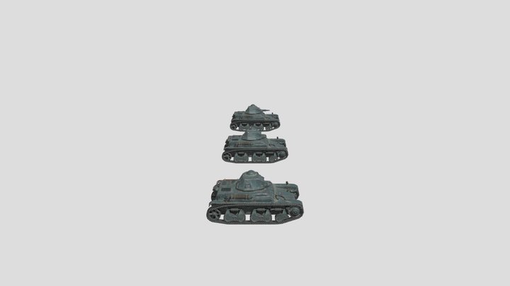 Renault R35 – Modèle 3D gratuit STL
