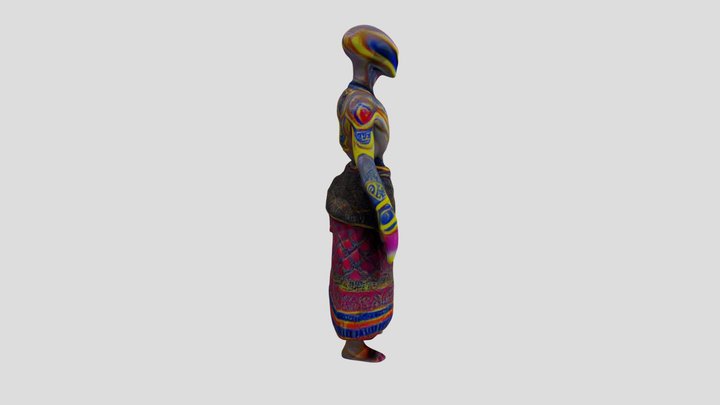 Tibet Death Alien,8k,UE5 3D Model