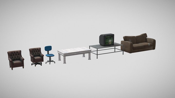 furniture pack 3D Model