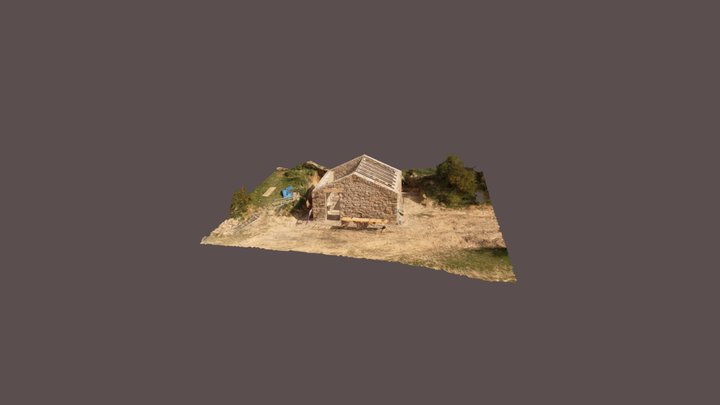 Corral cubierta CG 3D Model