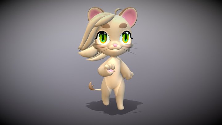 Kitty 3D Model