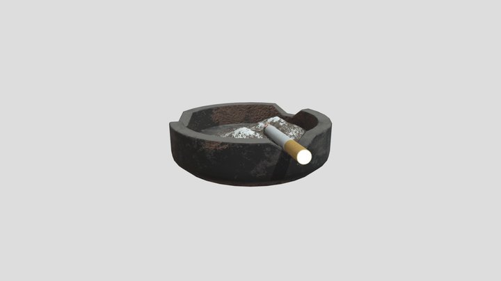 Ash Tray 3D Model