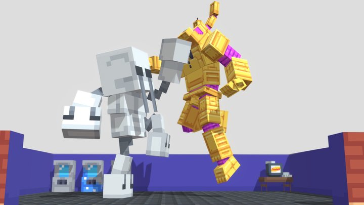 FNAF: Fazbear's Fight 3D Model