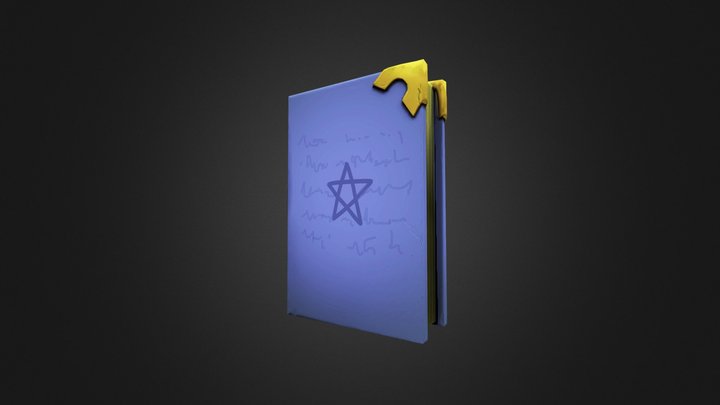 Magic Book 3D Model