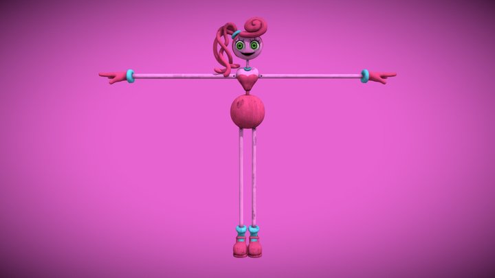 Player Poppy Playtime - Download Free 3D model by jreyesdelavera