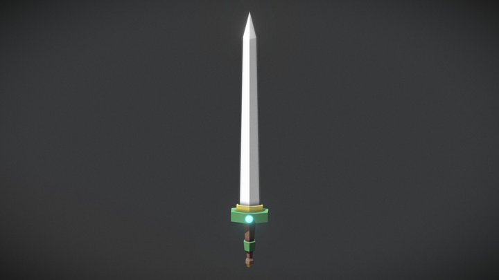 Sword Tutorial by YanSculpts 3D Model