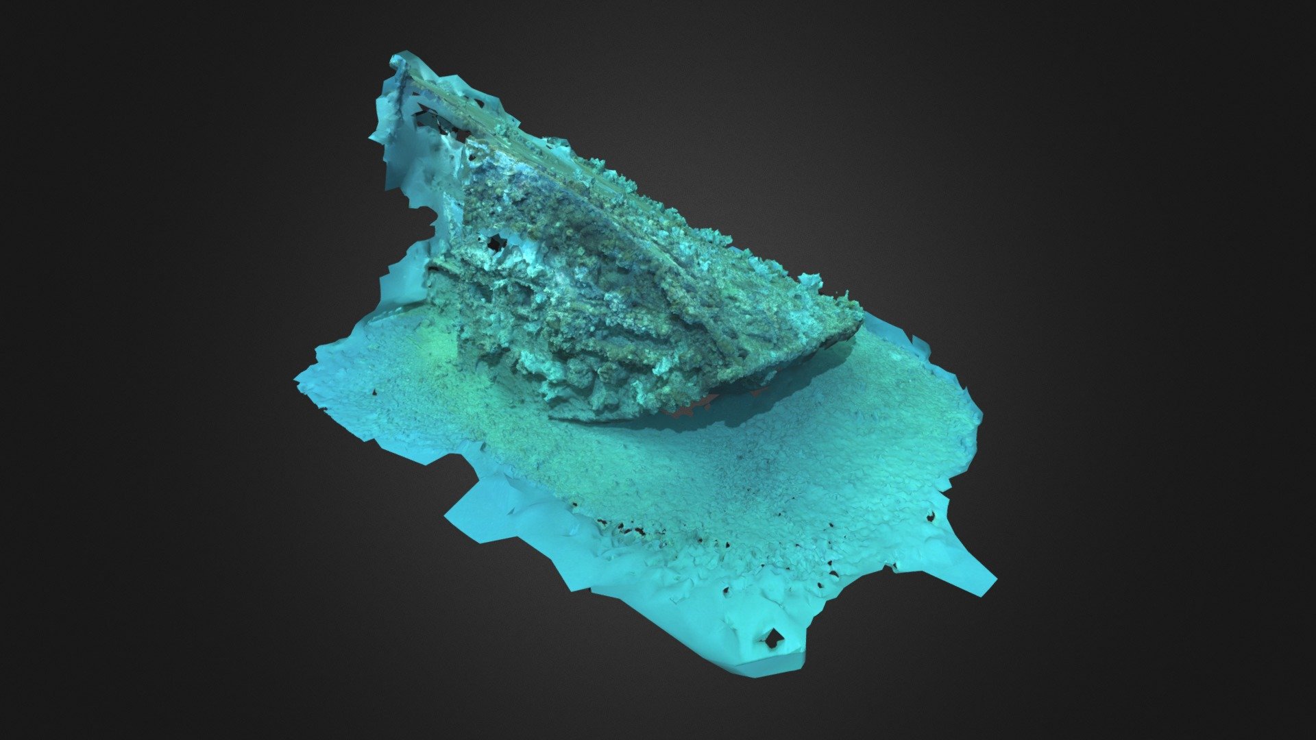 SS Yongala (1911), Australia, surveyed 2020 - 3D model by GIRT ...