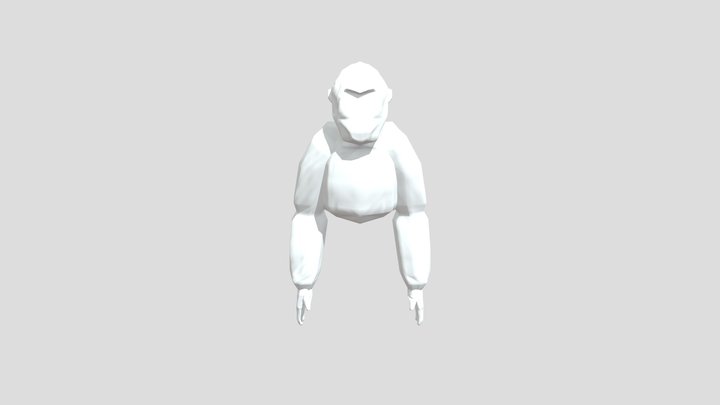 Gorilla Tag player model 3D Model