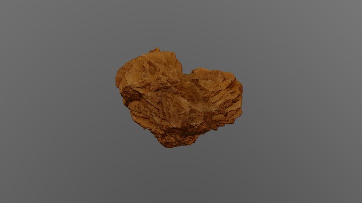 Ökenroskristall/Desert Rose 3D Model