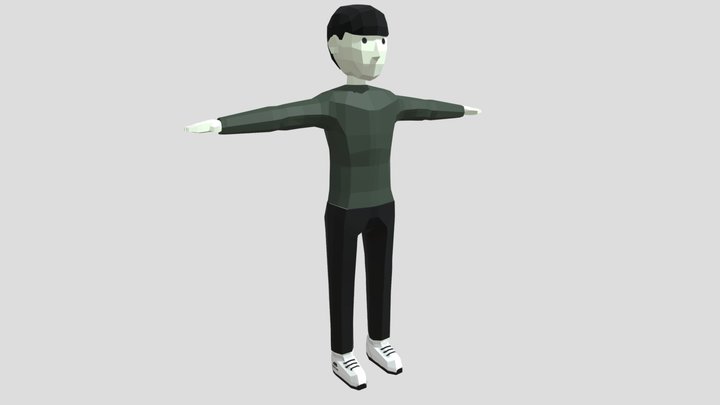 Kid 2 3D Model