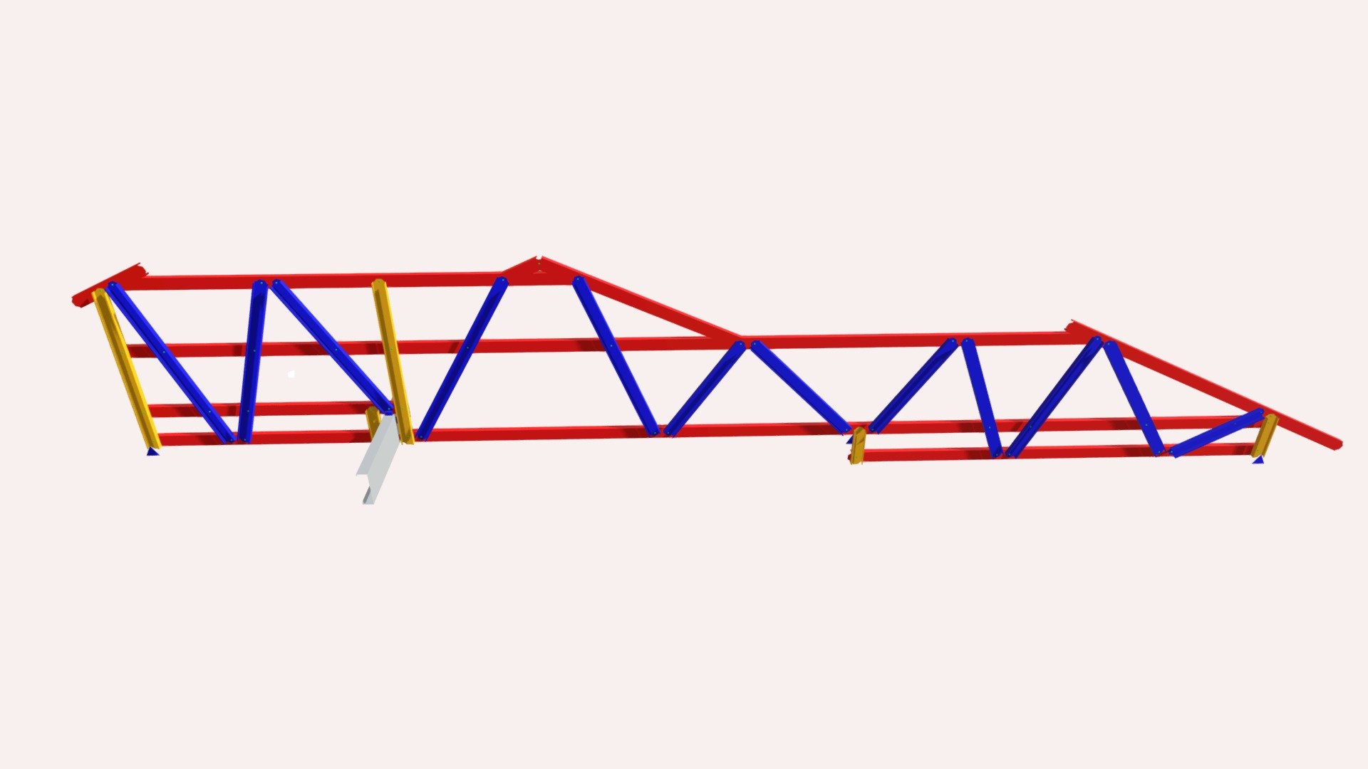 ENDUROTRUSS with dropped ceiling and beam pocket