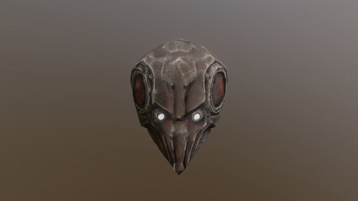 Alien Helmet (Ready for Unreal Engine)